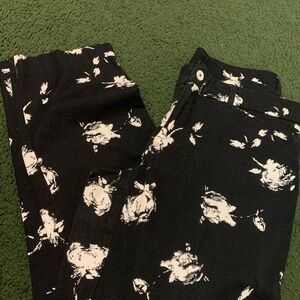 Faded GloryBlack and white dress jeans sz 12